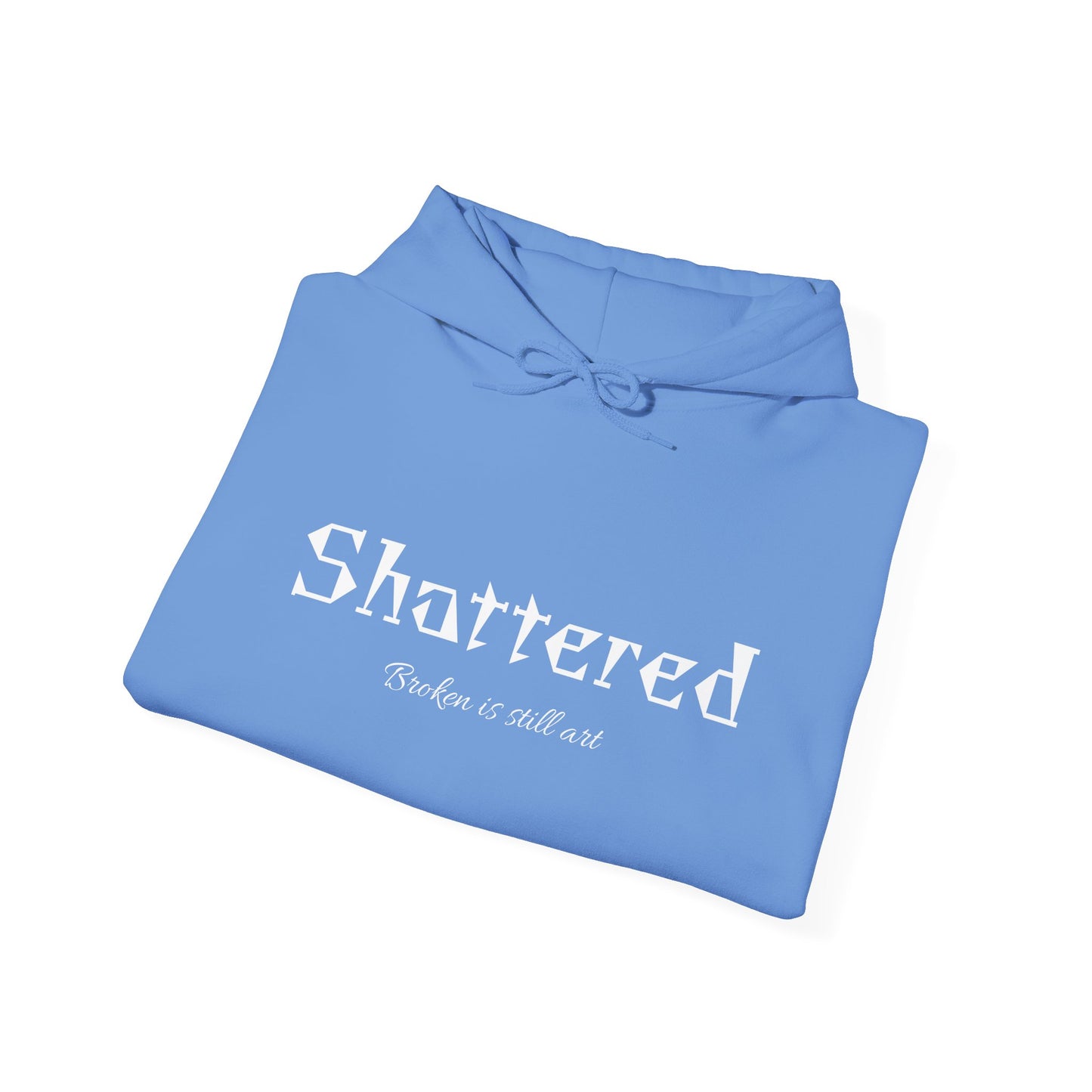Shattered Hoodie (Carolina Blue)