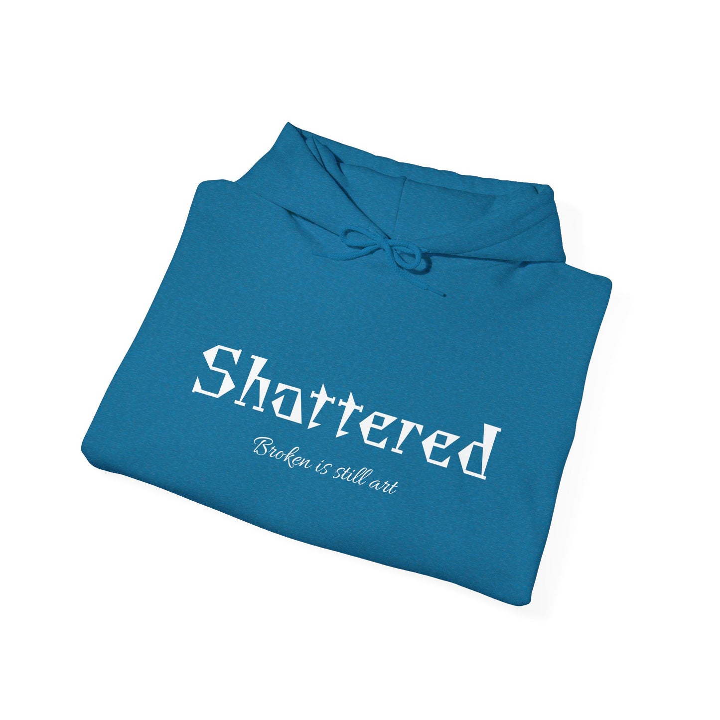 Shattered Hoodie (Antique Sapphire)