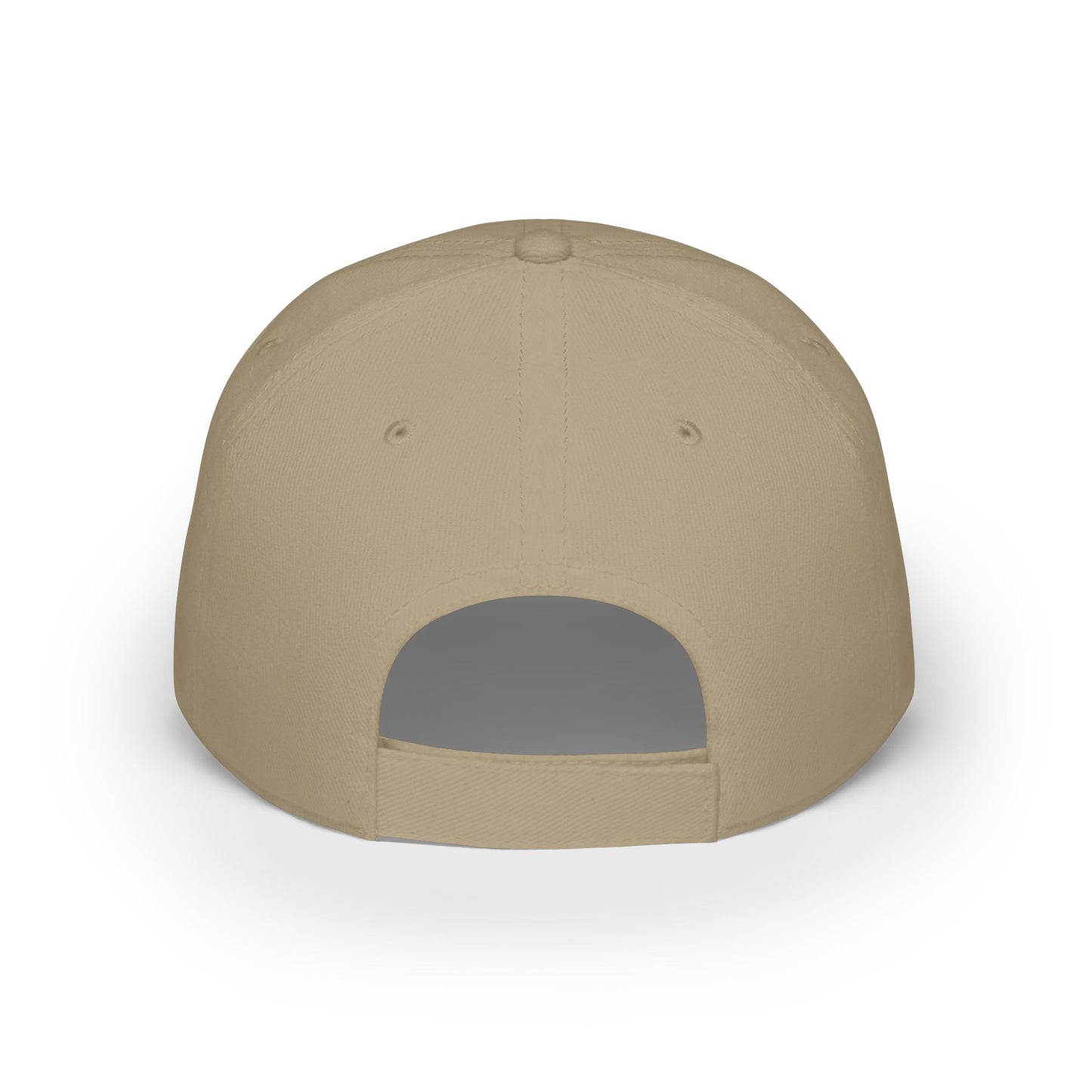 Shattered Low Profile Baseball Cap — "Broken Is Still Art" Gothic Logo