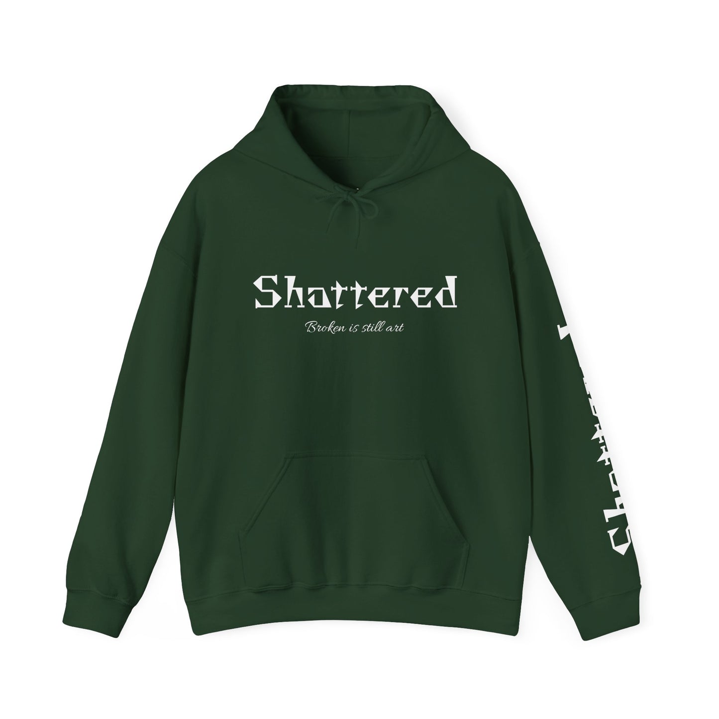 Shattered Hoodie (Forest Green)