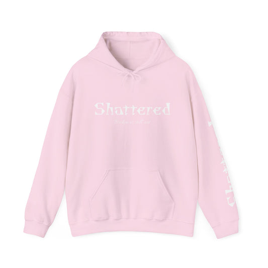 Shattered Hoodie (Light Pink)