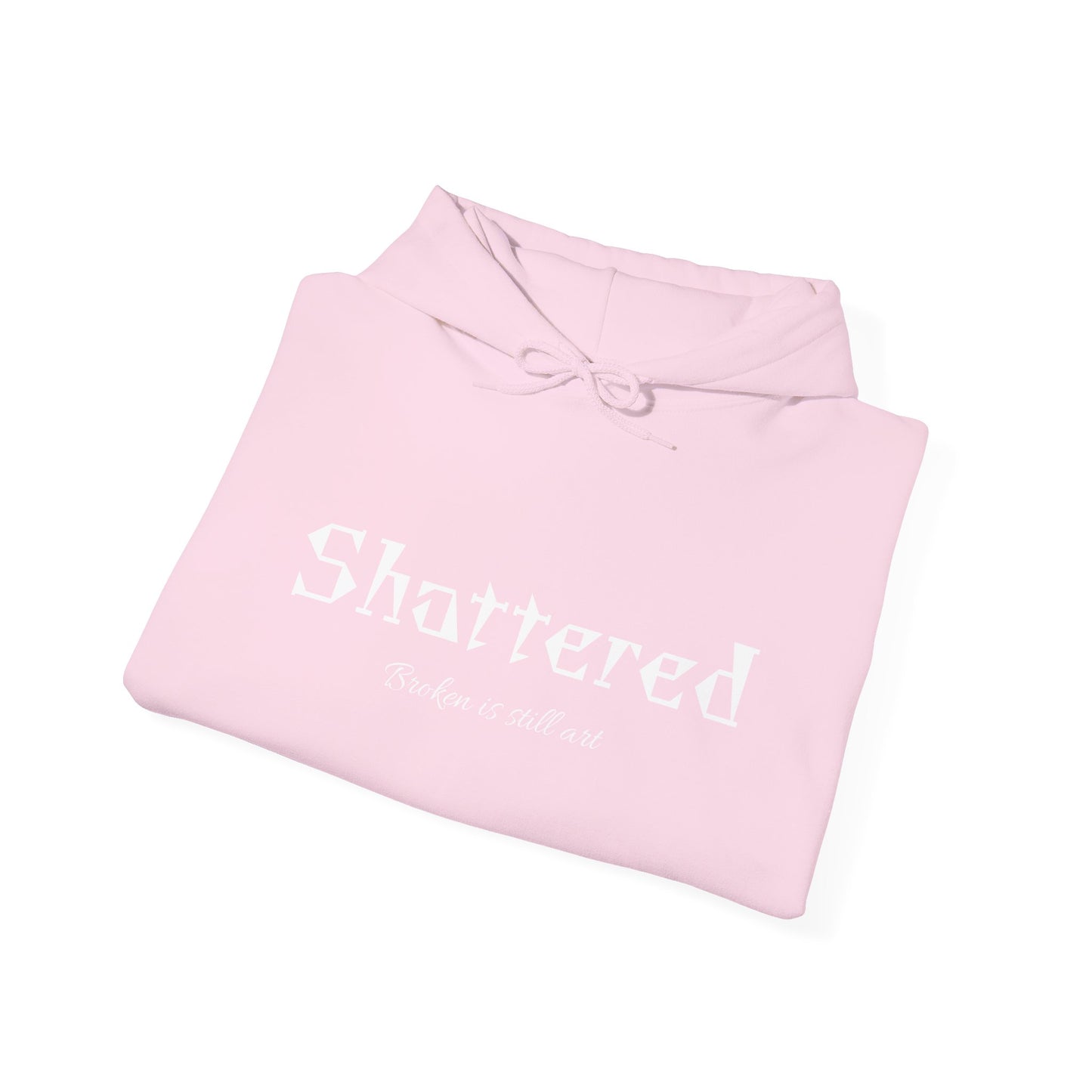 Shattered Hoodie (Light Pink)