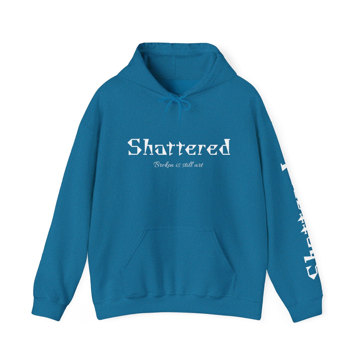 Shattered Hoodie (Antique Sapphire)