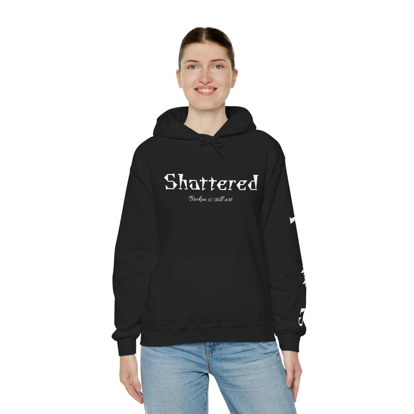 Shattered Hoodie (Black)