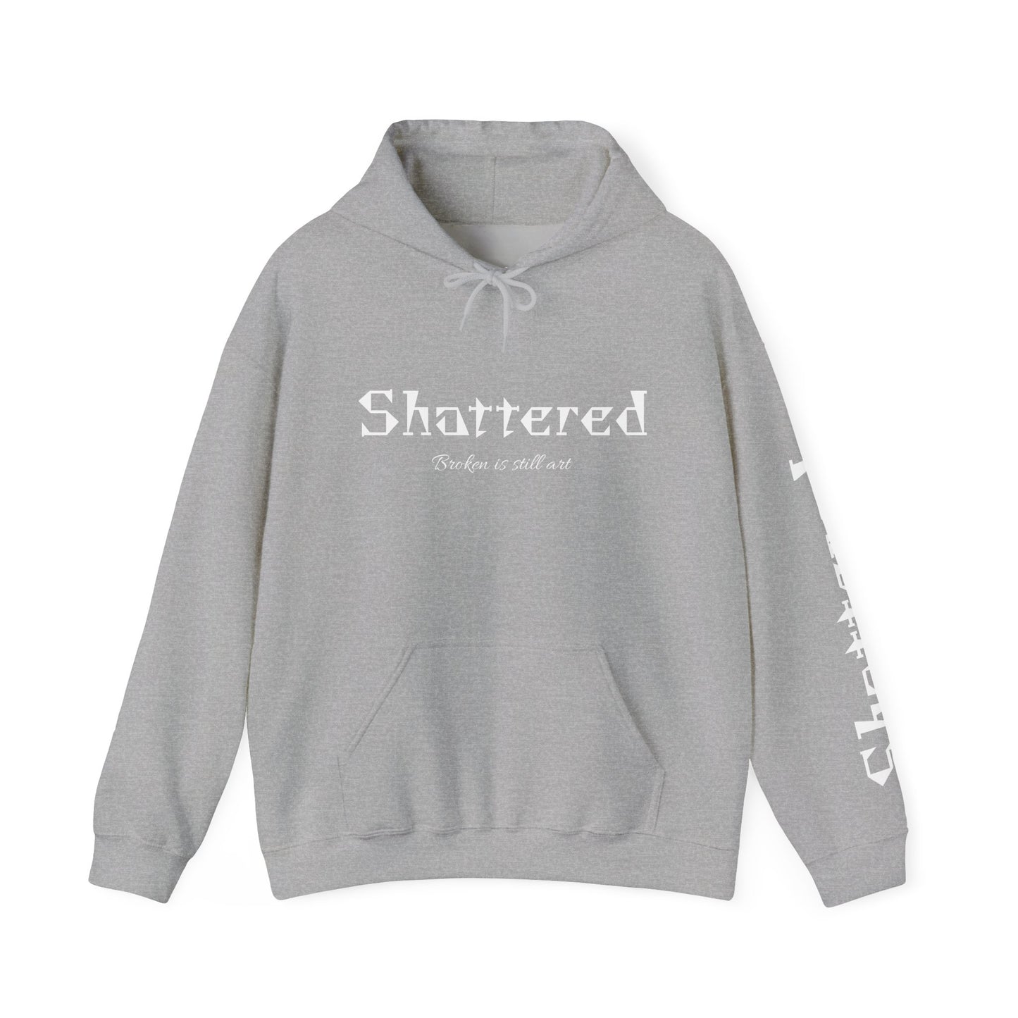 Shattered Hoodie (Sports Gray)
