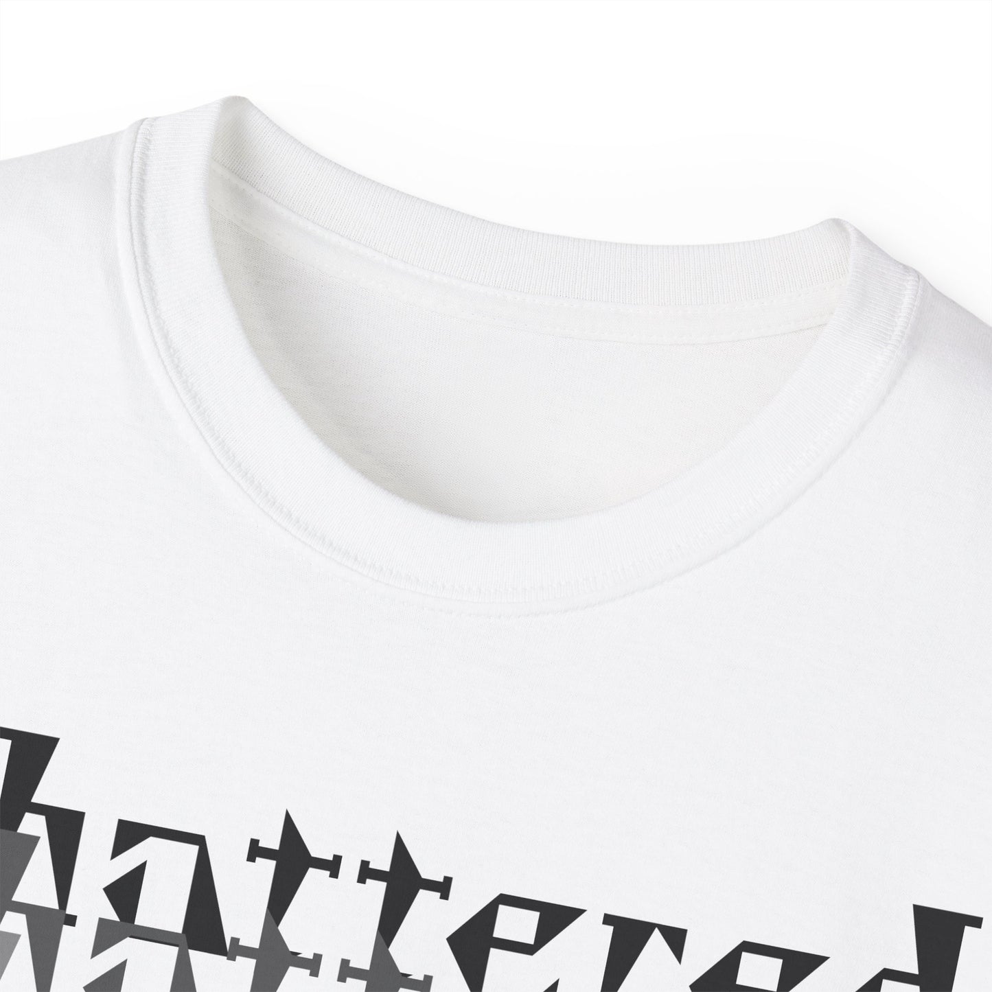 Shattered T-shirt Inverted Grayscale