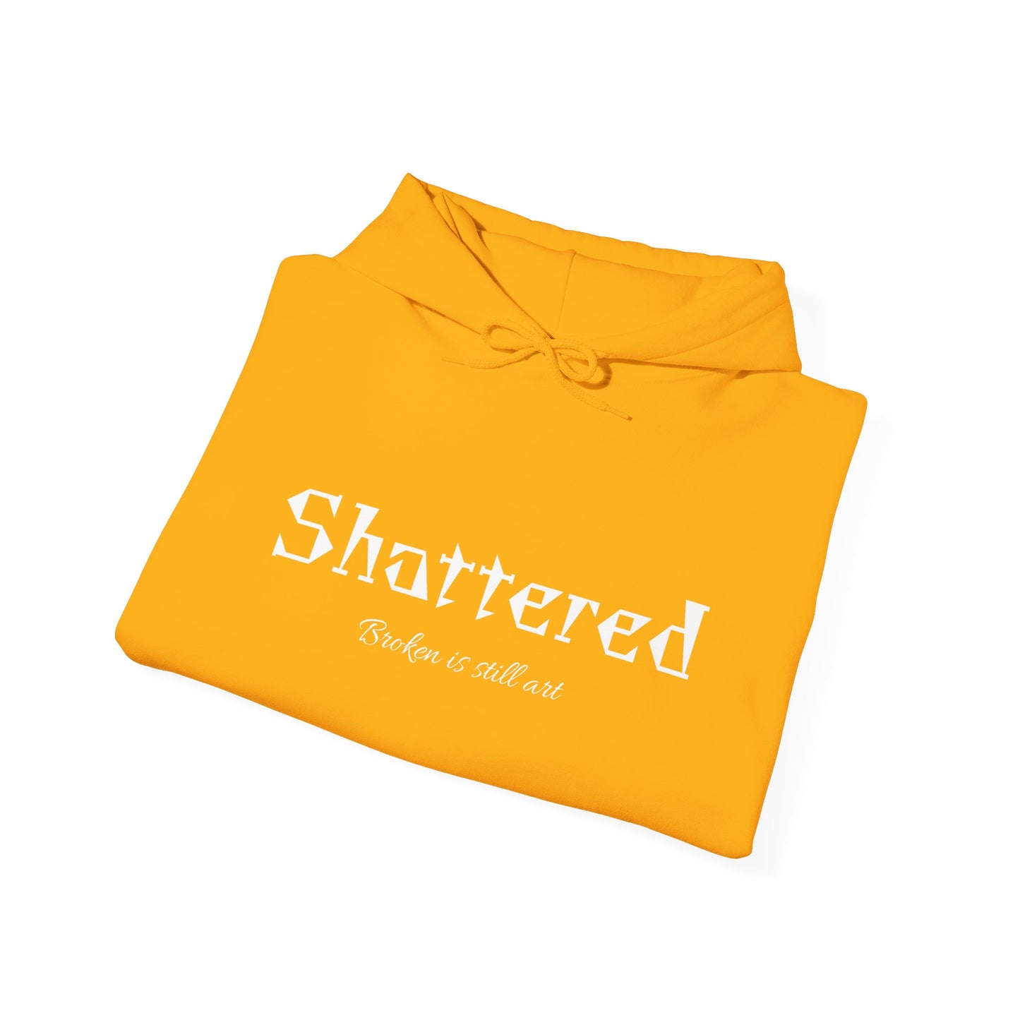 Shattered Hoodie (Yellow Gold)