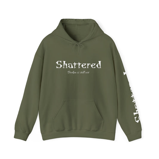 Shattered Hoodie (Military Green)