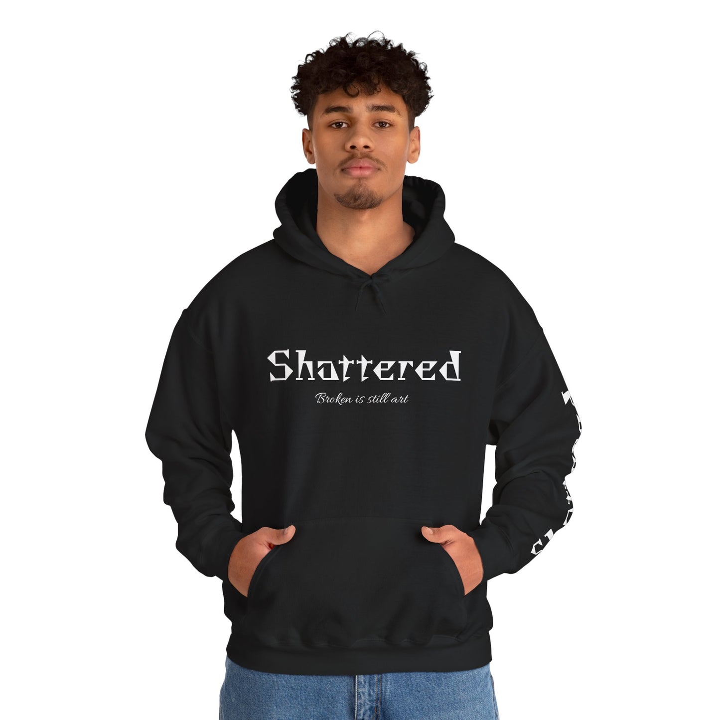 Shattered Hoodie (Black)