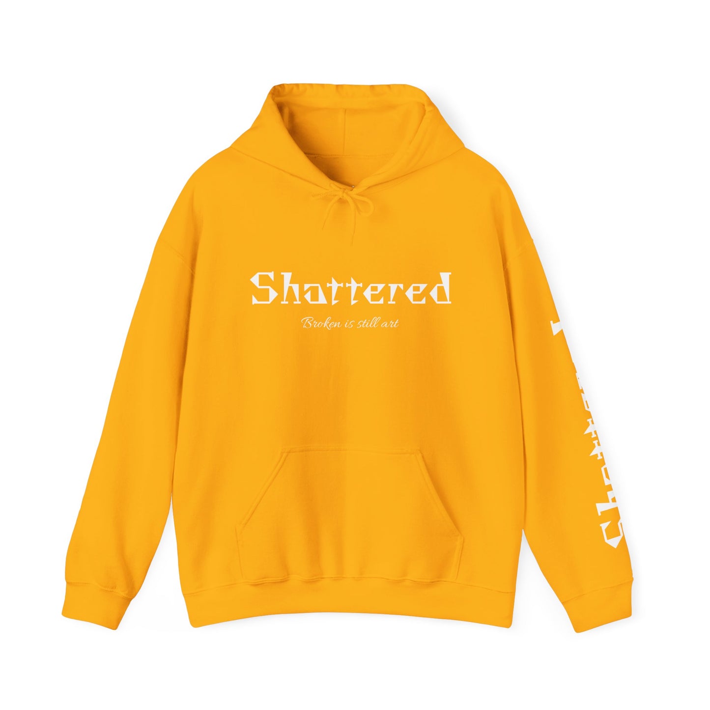 Shattered Hoodie (Yellow Gold)