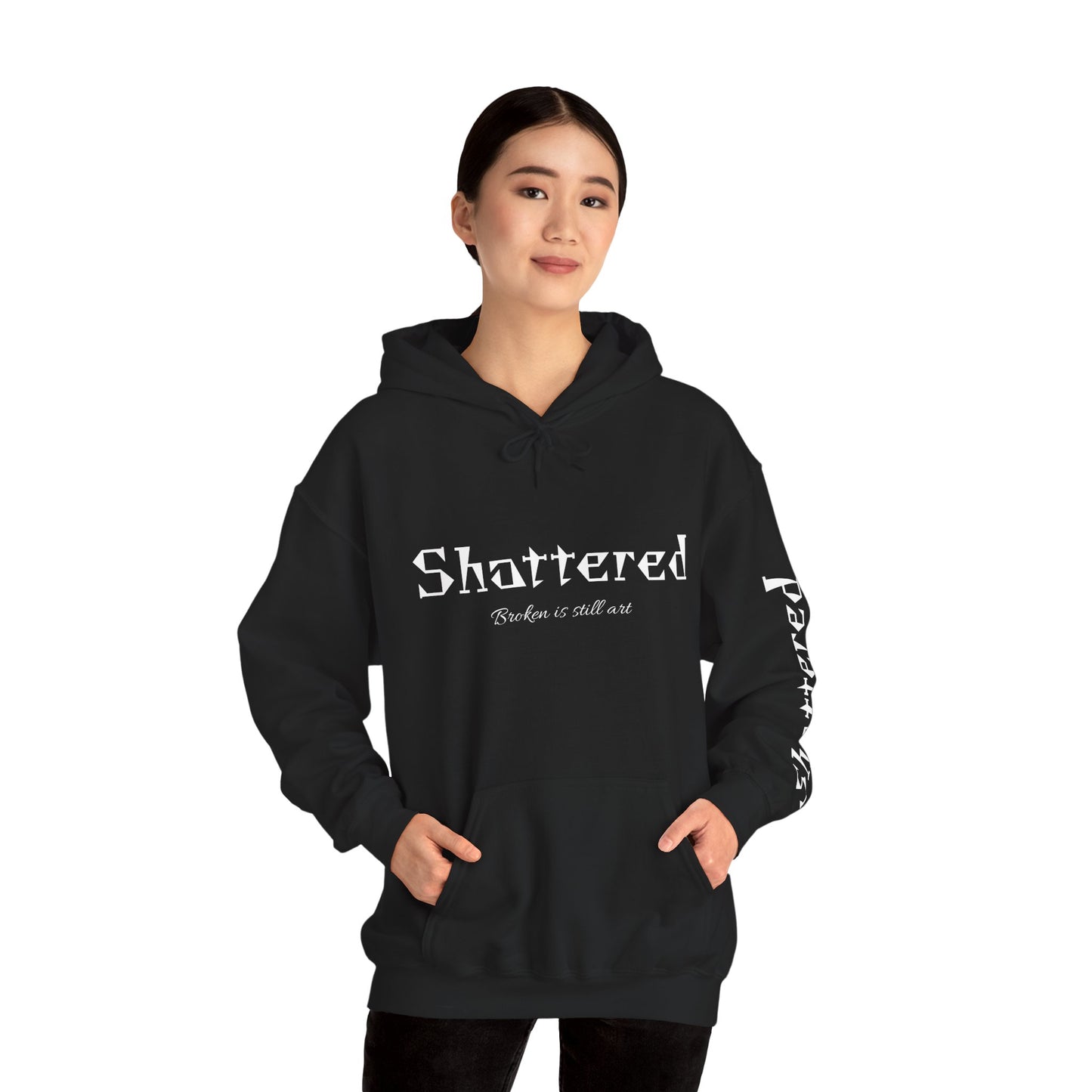 Shattered Hoodie (Black)
