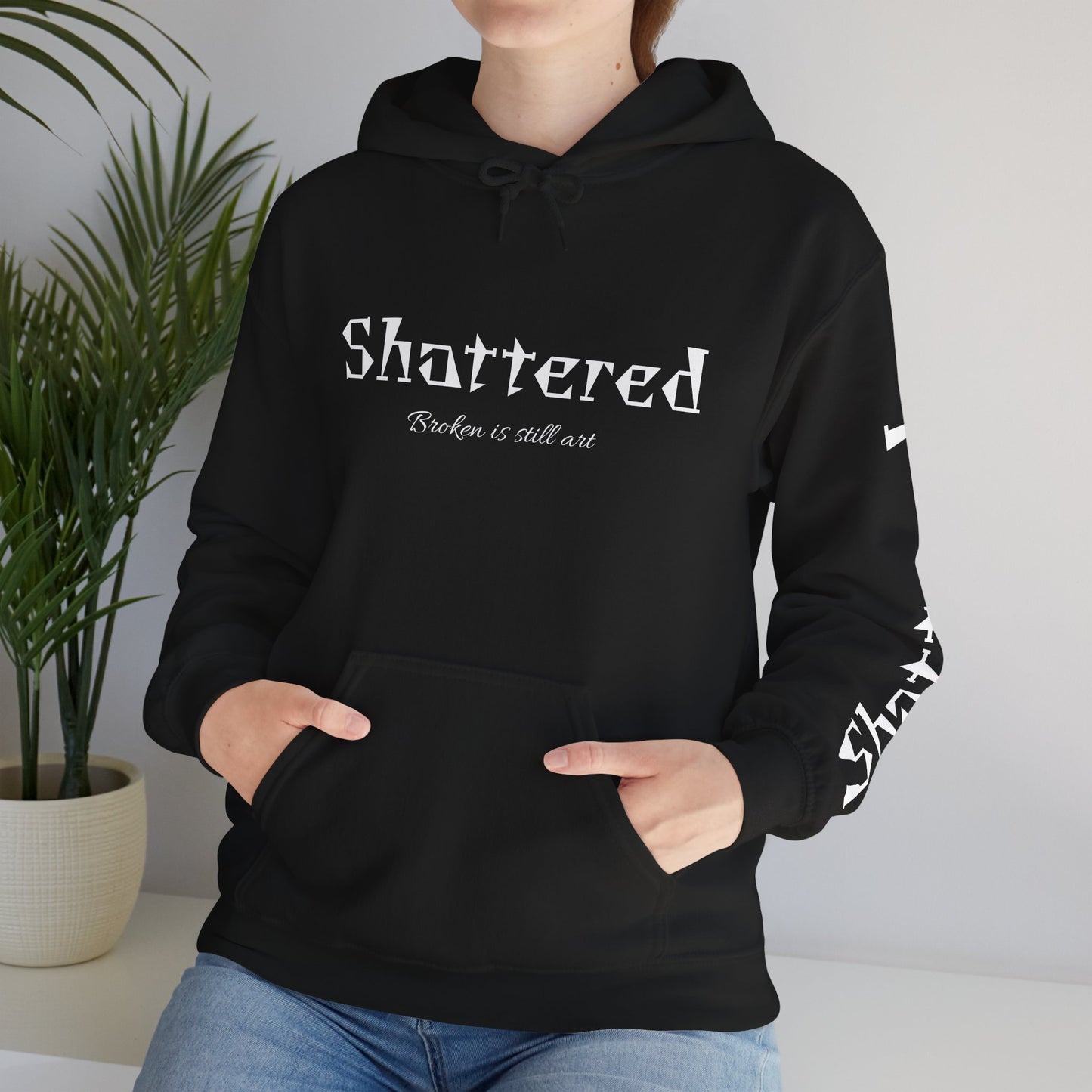 Shattered Hoodie (Black)
