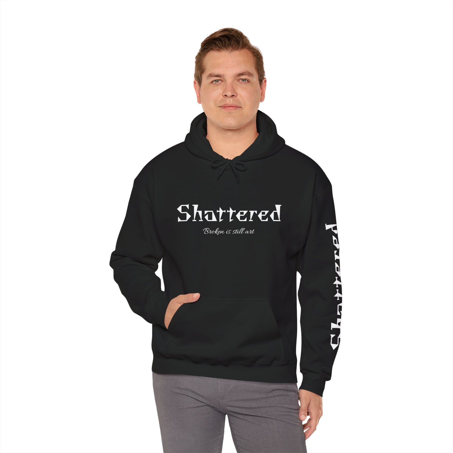 Shattered Hoodie (Black)