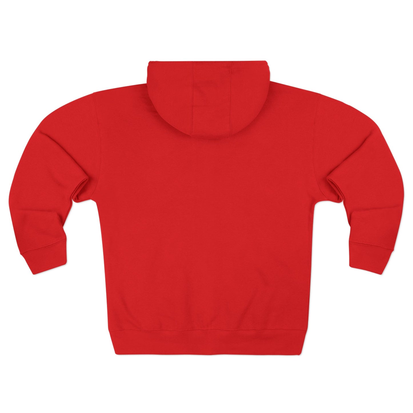 "Shattered"- Zip up Hoodie (Red)