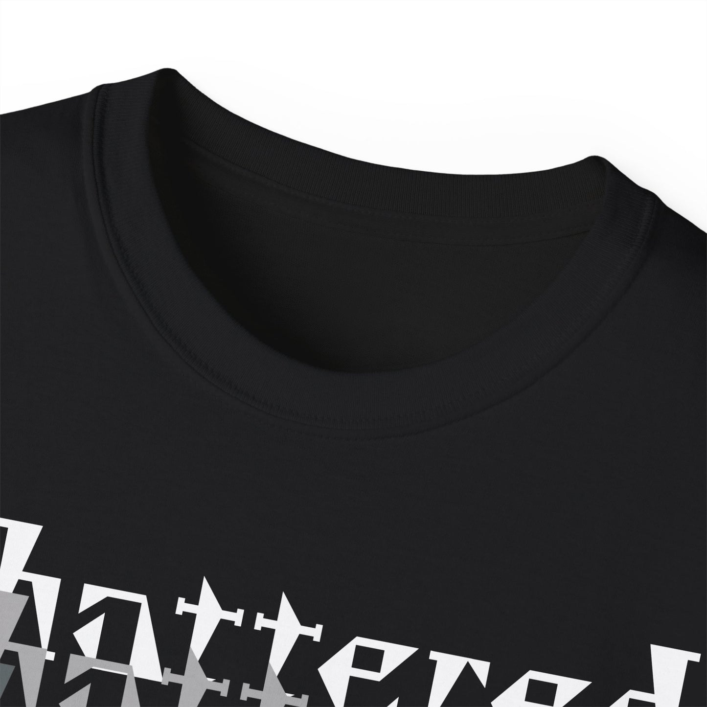 Shattered T-shirt Grayscale