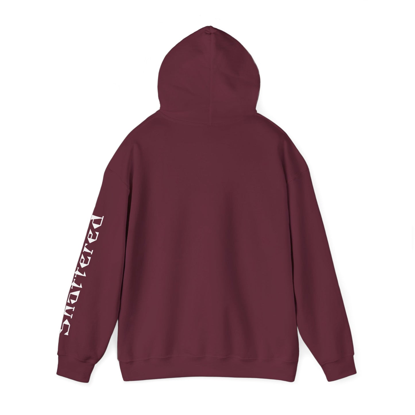 Shattered Hoodie (Maroon)