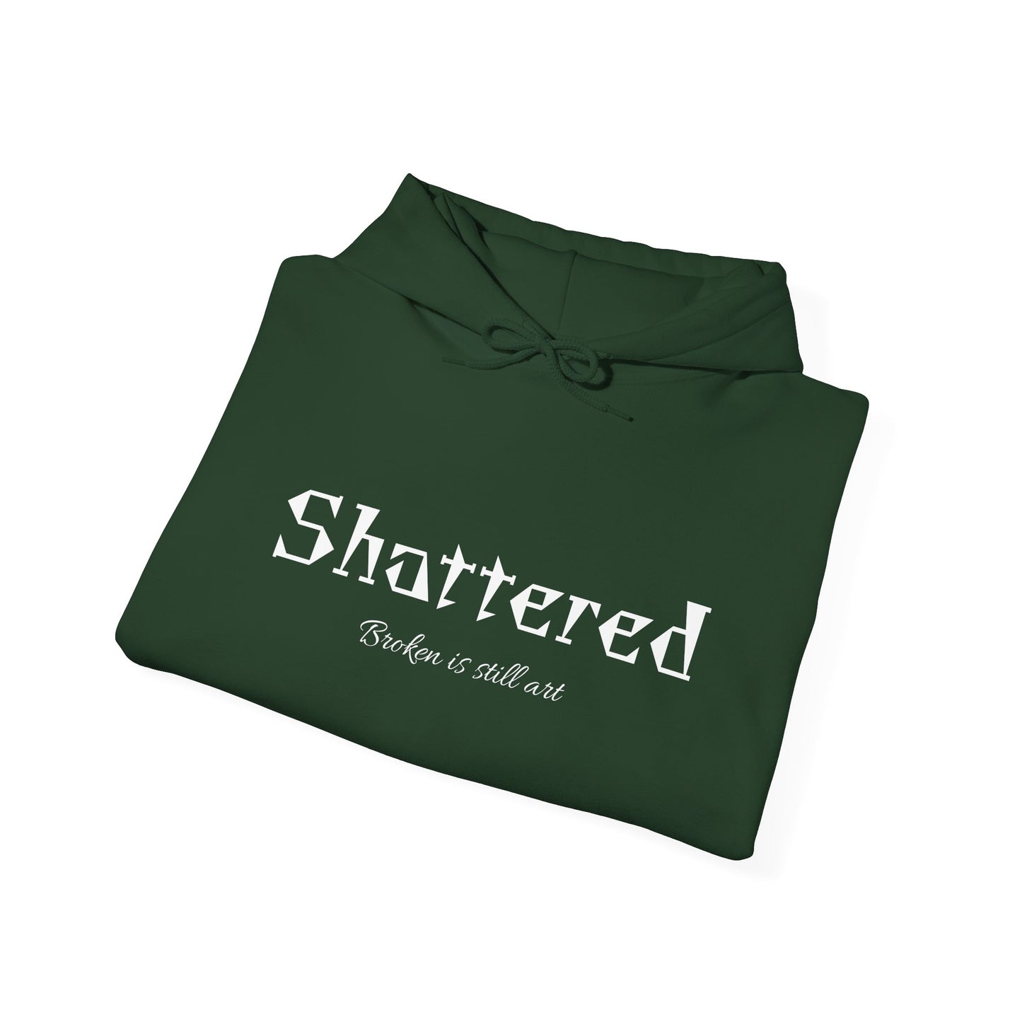 Shattered Hoodie (Forest Green)