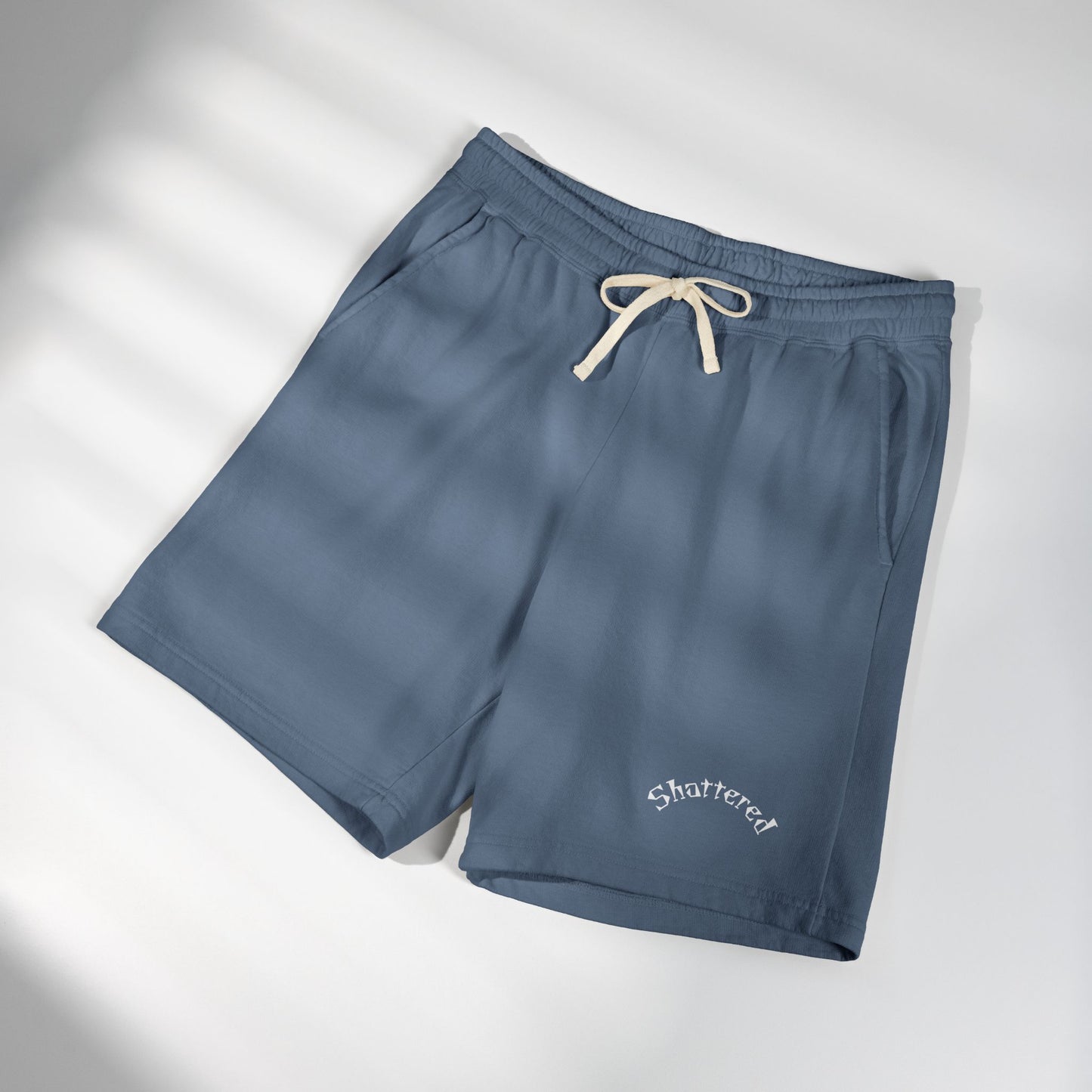 Shattered Shorts (Blue Jean)