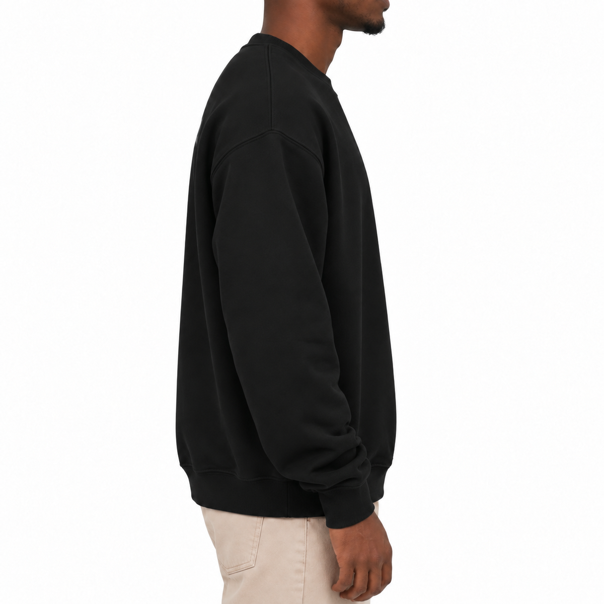 Shattered- Crewneck Sweatshirt (Black)
