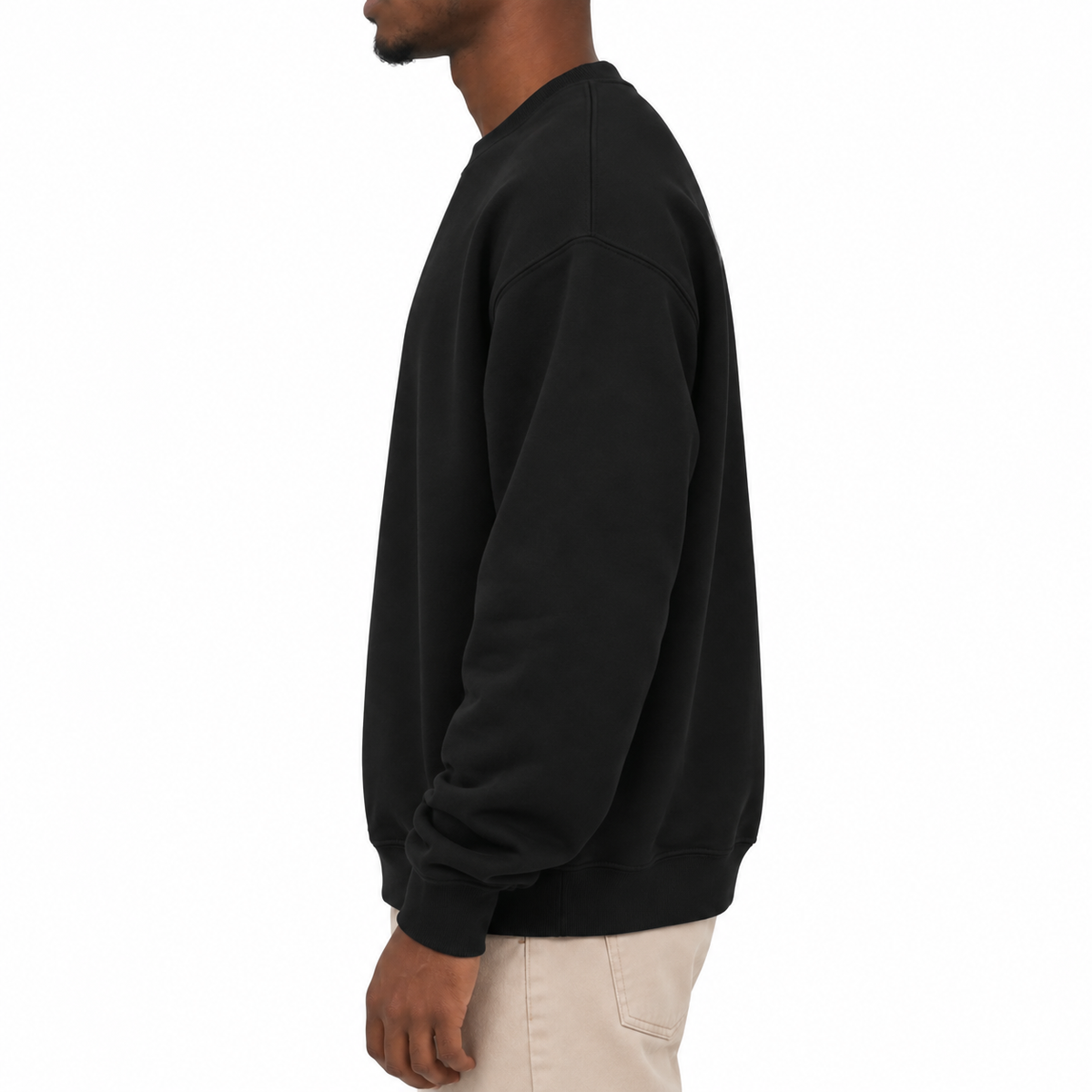 Shattered- Crewneck Sweatshirt (Black)